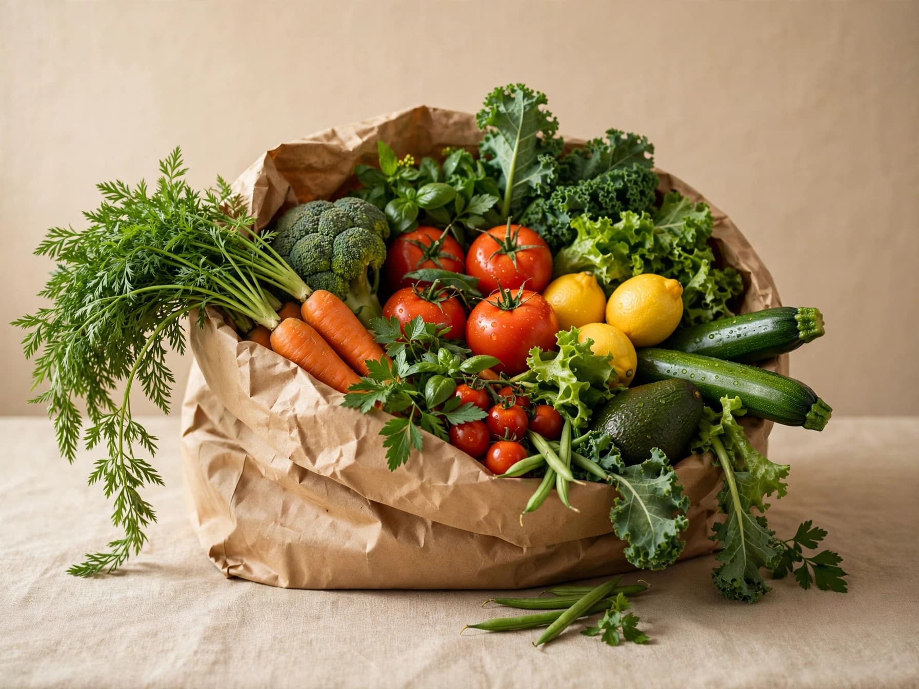 Fresh groceries delivered to a customer's door in 15 minutes via Xyvot